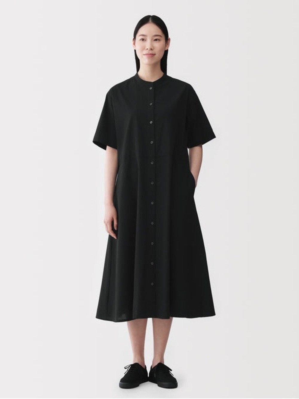 MUJI Cool Touch Shirt Dress